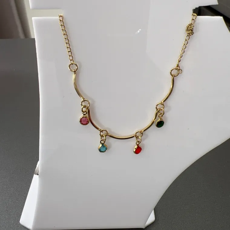 TORNOZELEIRA PEDRAS COLOR