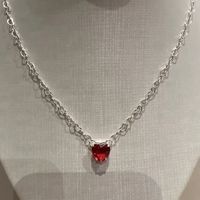 COLAR CORAÇOES ´PING CORAÇÃO