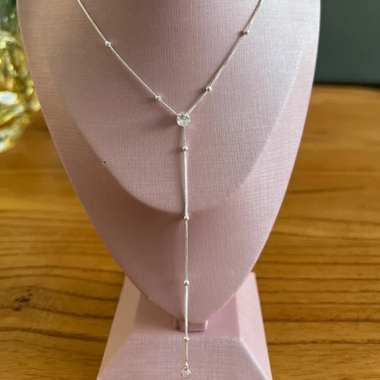 COLAR GRAVATINHA BOLINHAS PEDRAS COLAR GRAVATINHA BOLINHAS PEDRAS