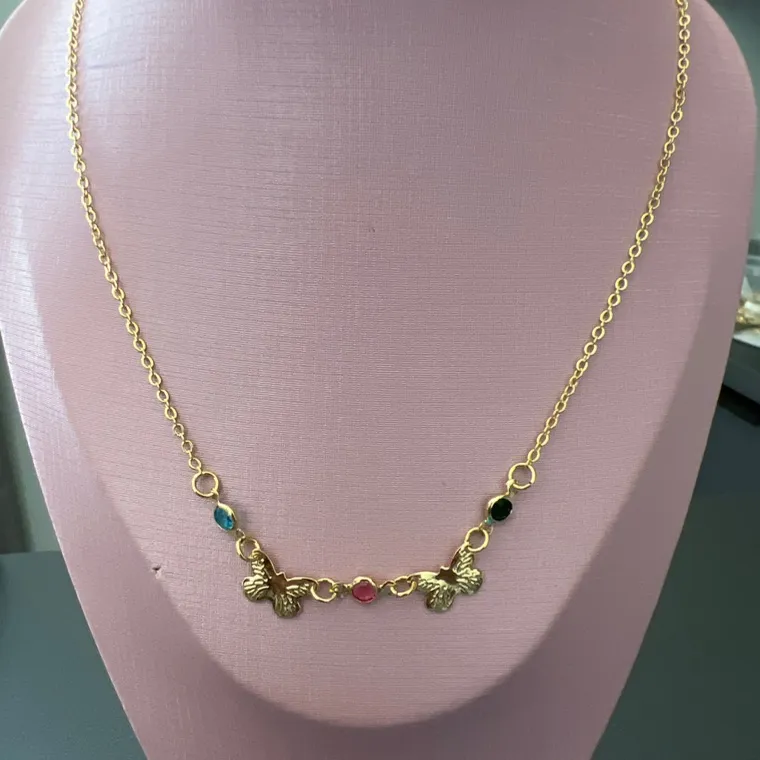 COLAR INFANTIL PE. BORBOLETAS CL