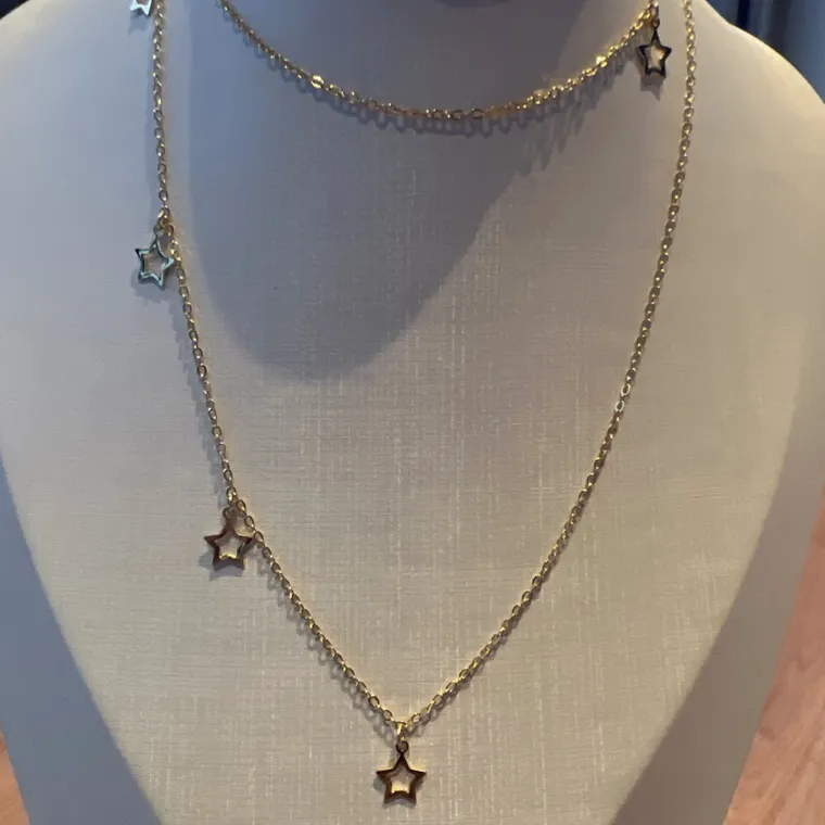 COLAR LONGO ESTRELAS COLAR LONGO ESTRELAS