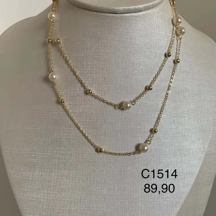 COLAR LONGO PEROLA COLAR LONGO PEROLA