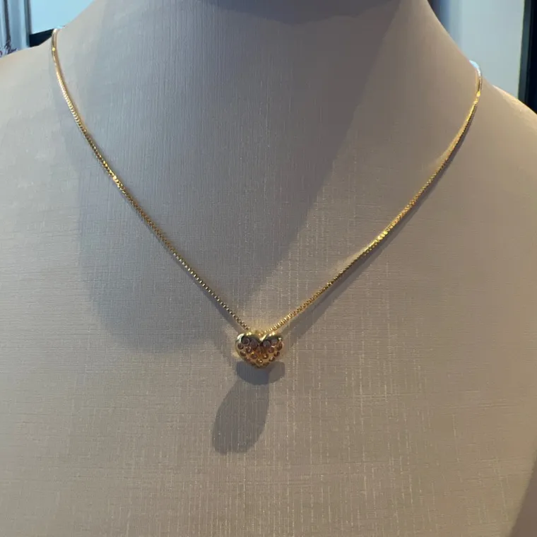 CORRENTE CORAÇÃO ZIRCONIAS CORRENTE CORAÇÃO ZIRCONIAS