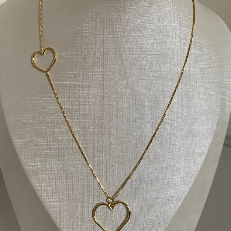 CORRENTE DOIS CORAÇÕES CORRENTE DOIS CORAÇÕES