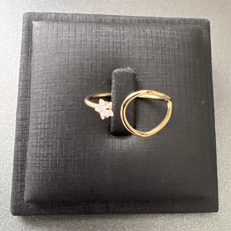 A0983 ANEL ESTRELA ZIRCONIA