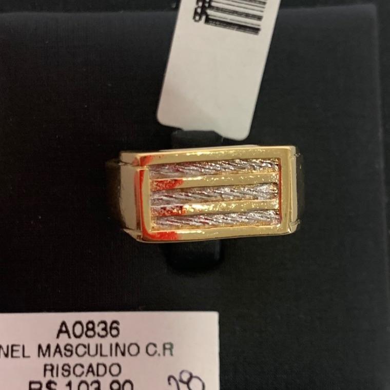 ANEL MASCULINO C.R RISCADO