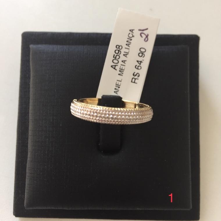ANEL MEIA ALIANÇA