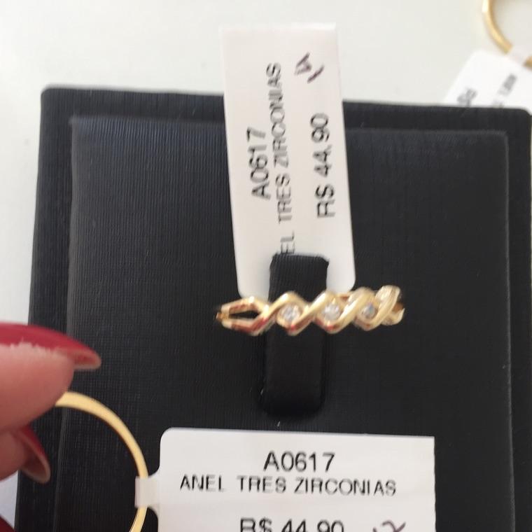 ANEL TRES ZIRCONIAS