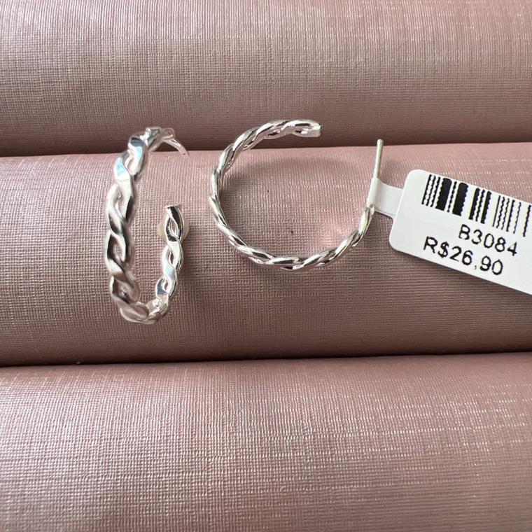 B3084 BRINCO ARGOLA TRAÇANDA