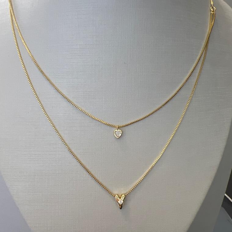 C1694 CORRENTE DUPLA CORAÇÃO