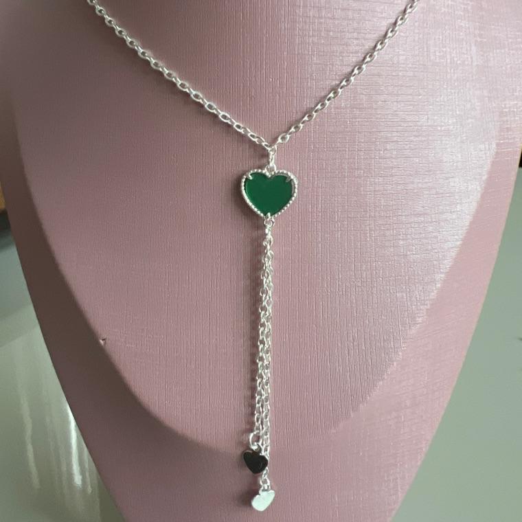 C1712 COLAR GRAVATINHA CORAÇÃO