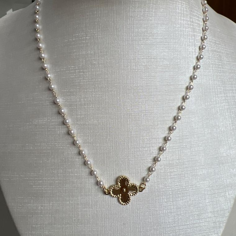 C1722 CHOKER PEROLA VAN CLEEF