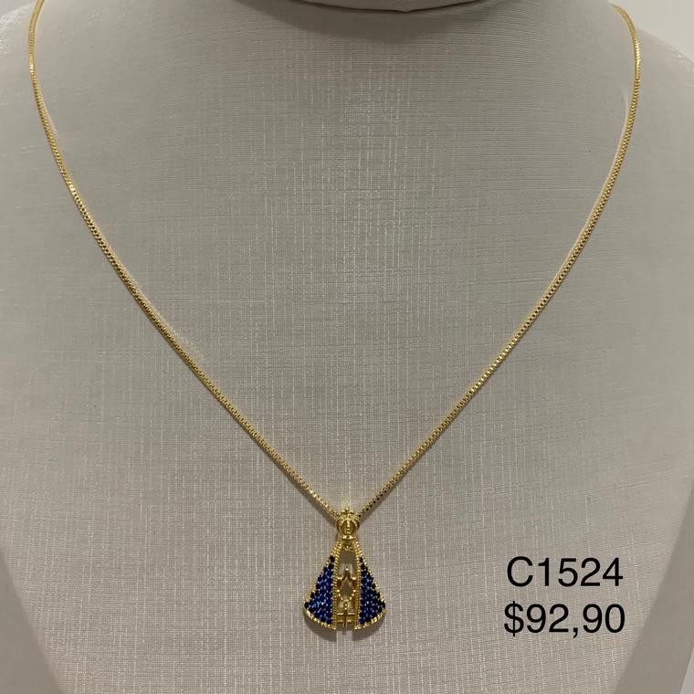 CORRRENTE NOSSA SENHORA MANTO ZUL