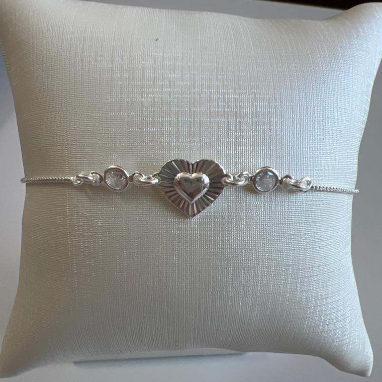 P1330 PULSEIRA  CORAÇÃO PEDRAS