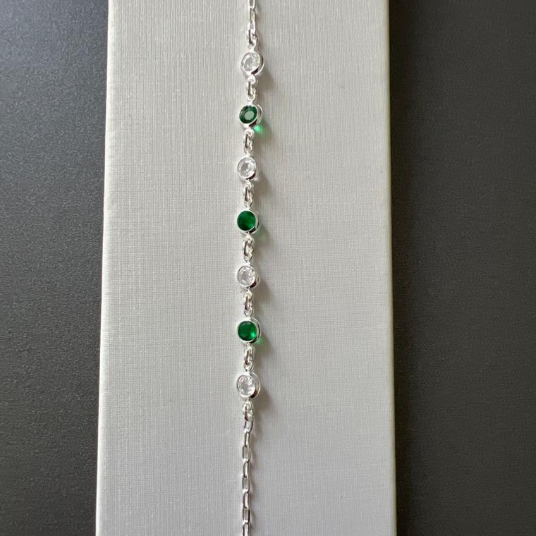 P1693 PULSEIRA PEDRAS ESMARALDA