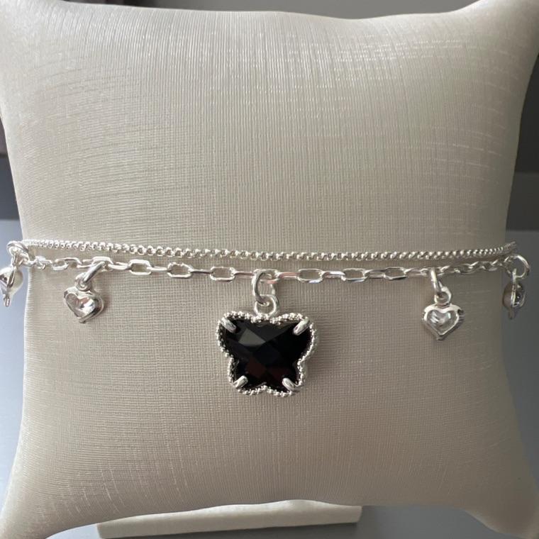 P1712 PULSEIRA DUPLA BLACK