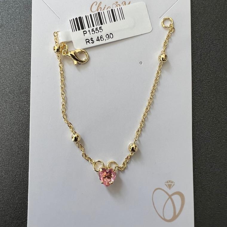 PULSEIRA INFANTIL CORAÇÃO