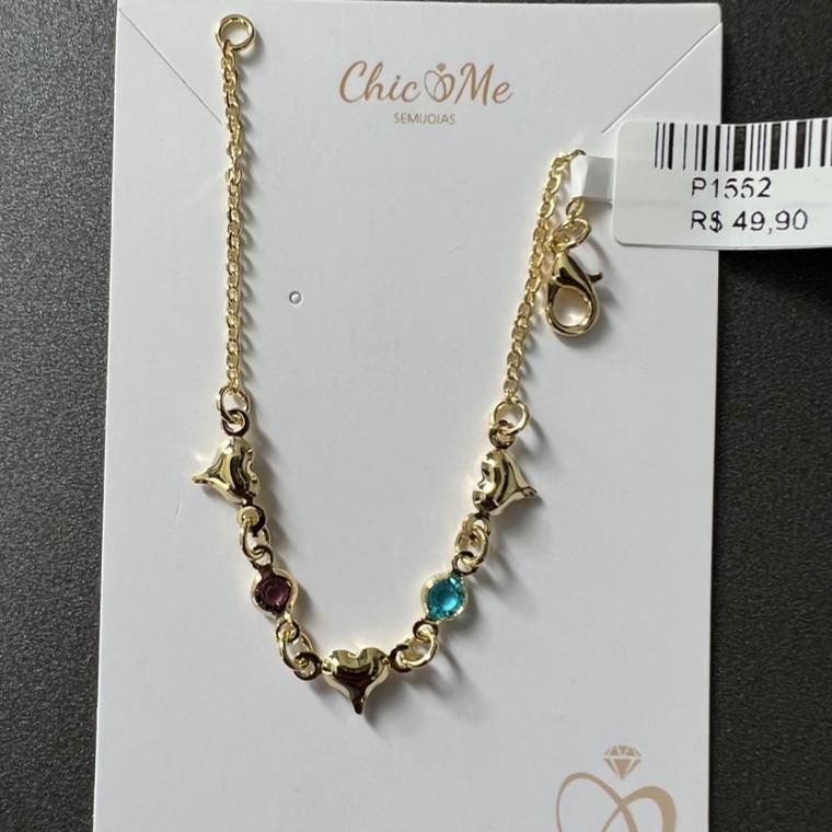 PULSEIRA INFANTIL PEDRAS