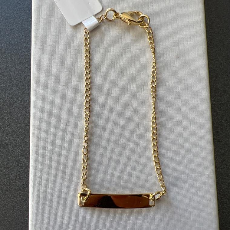 PULSEIRA PLAQUINHA INFANTIL