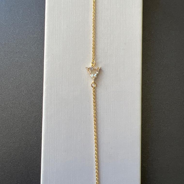 PULSEIRA TRIANGULO ZIRCONIA