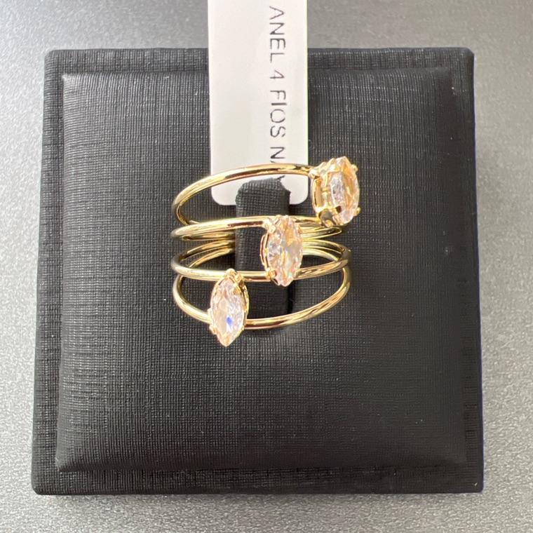 A0985 ANEL 4 FIOS  NAVETE ZIR