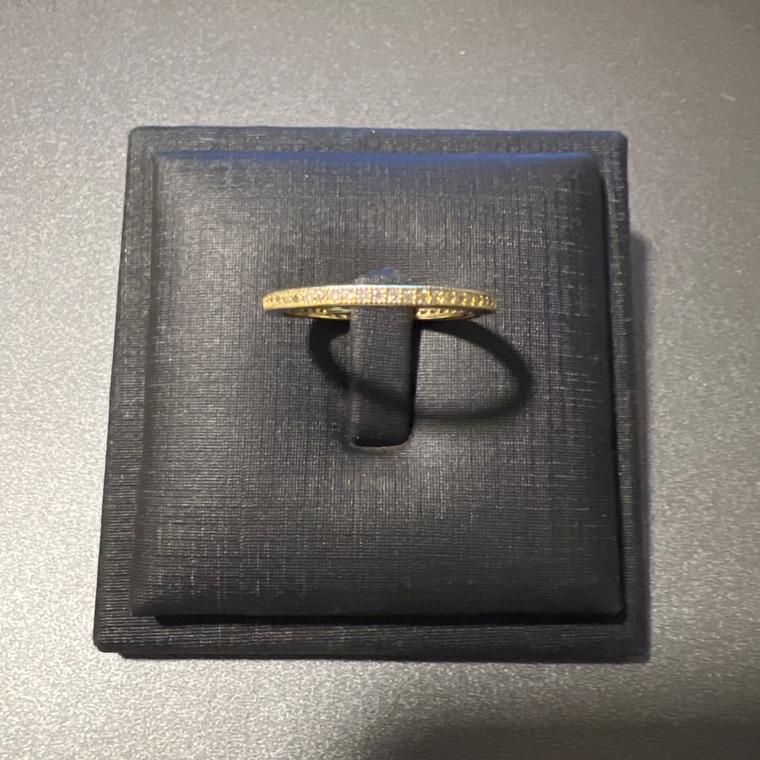 A1031 ANEL MEIA ALIANÇA INTEIRO