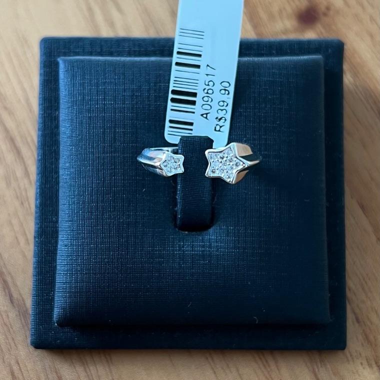 ANEL ESTRELAS ZIRCONIAS