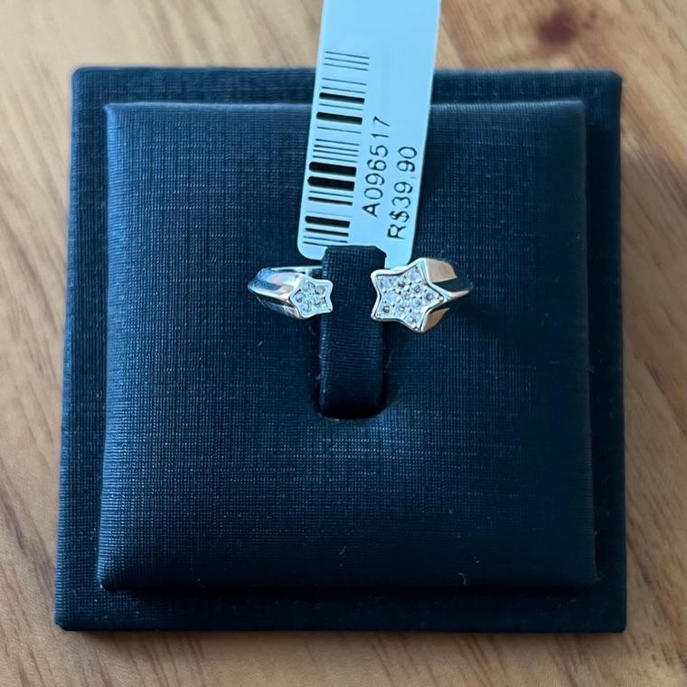 ANEL ESTRELAS ZIRCONIAS