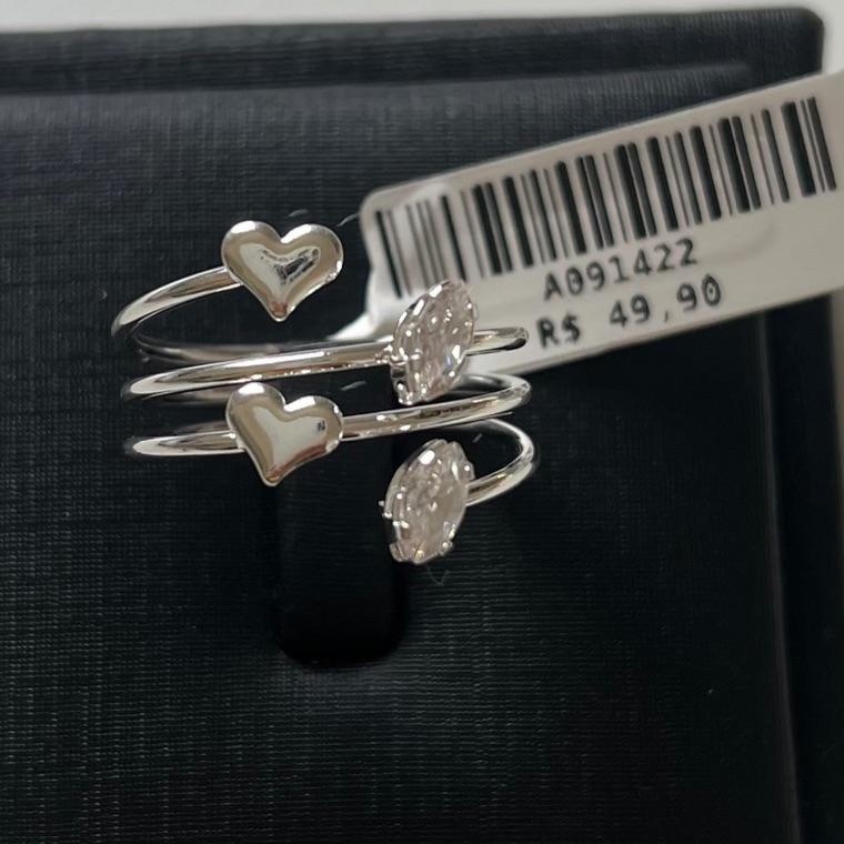 ANEL QUATRO FIOD PEDRA