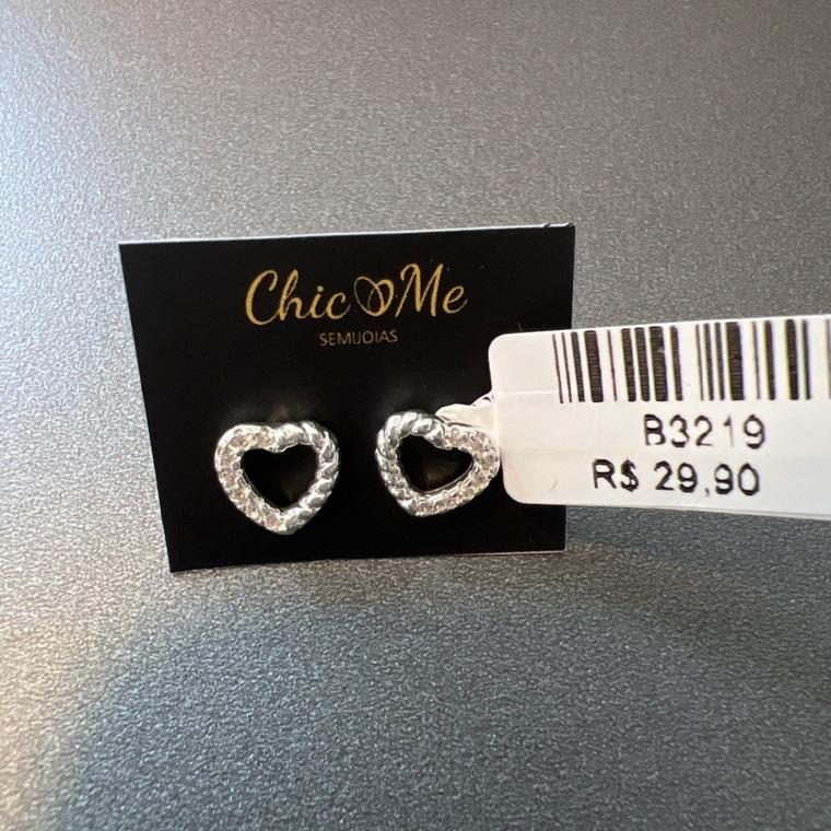 B3219 BRINCO CORAÇÃO ZIRCONIAS