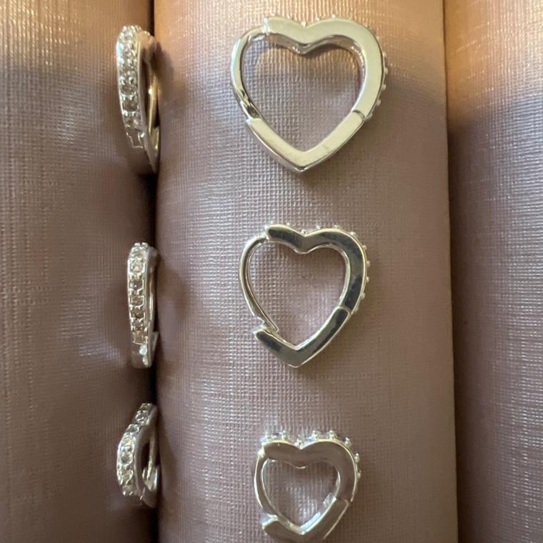 B3224 BRINCO TRIO CORAÇÕES ZIRCONIAS