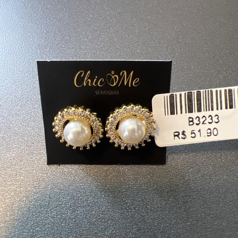 B3233 BRINCO RED PEROLA ZIRCONIAS