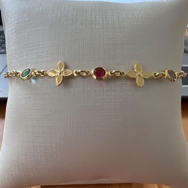 PULSEIRA FLORZINHA PEDRA