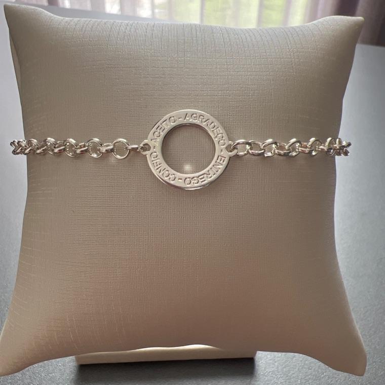 PULSEIRA ELO PORT CIRCULO ZIRCONIA