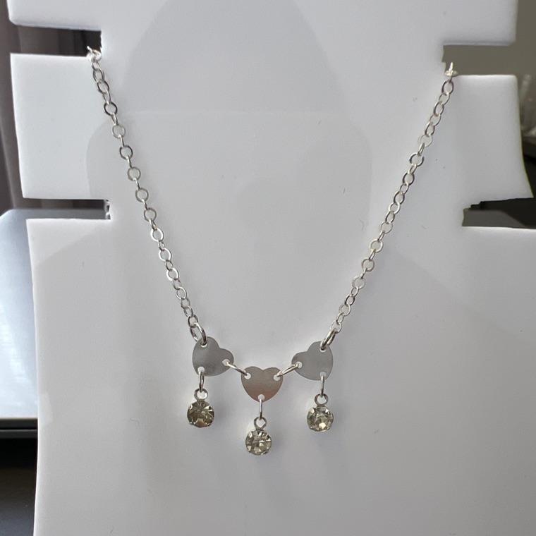 T0269 TORNOZELEIRA TRES CORAÇÕES CHAPA