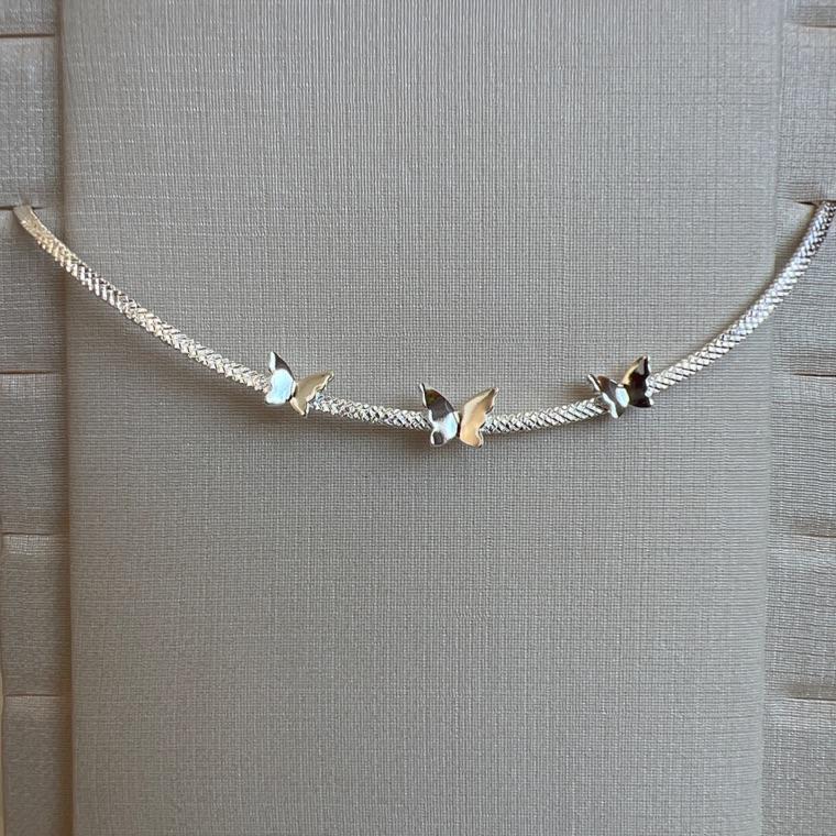 P1816 PULSEIRA MANTA BORBOLETAS