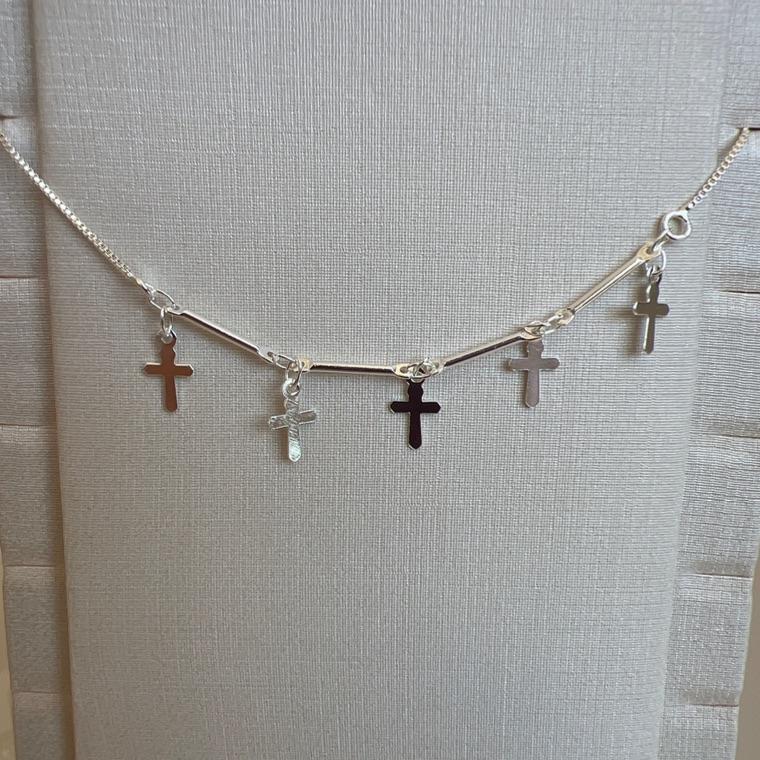 T0277 TORNOZELEIRA CRUCIFIXO